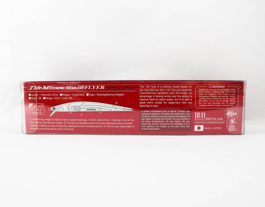 DUO Тонущая приманка Tide Minnow Flyer Slim 140 AFA0116 (9831)