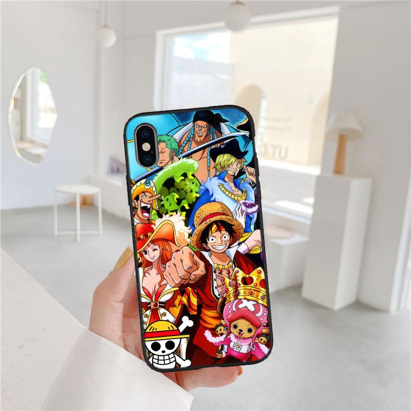 One Piece Soft Shell Phone Case for Redmi Note 10 11 12 Pro Max 10S 10C 10T 11A 11S 12S 12C