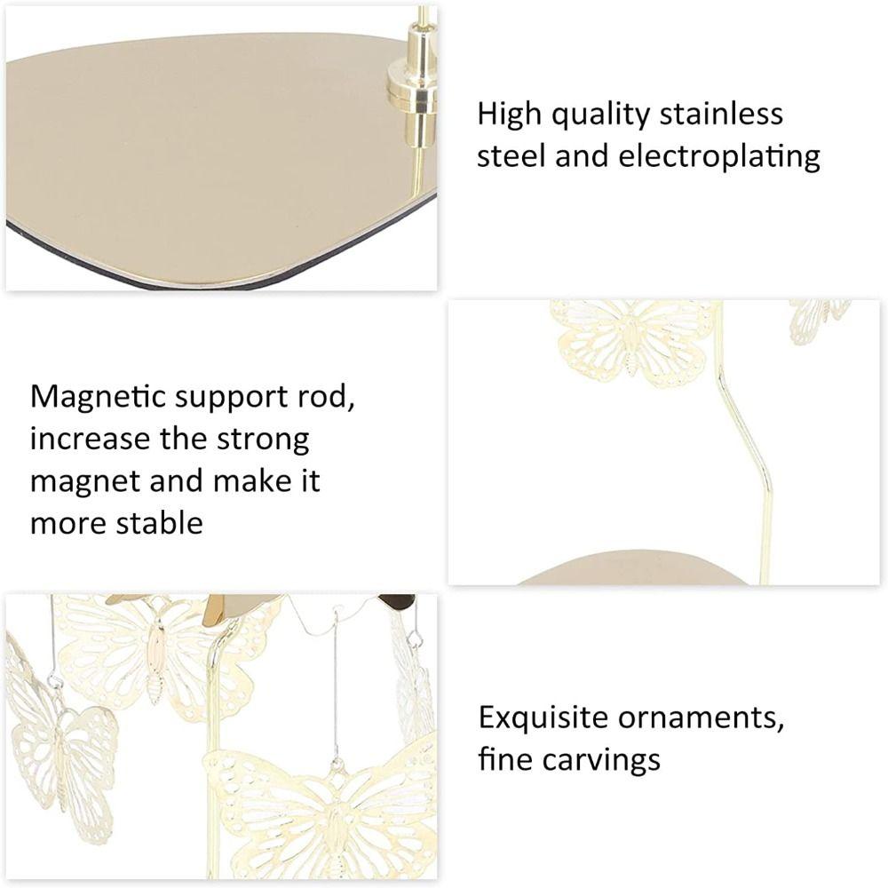 Candle Holder Spinning Candle Rotary Holder Carousel Candle Spinner Candle Stick Holder Tray