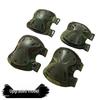 Комплект тактической тренировочной защитной экипировки: Противоударные наколенники и налокотники для военных, велоспорта, альпинизма - набор из 4 штук