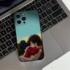 The Boy and the Heron  Phone Case For iPhone 17,16,15,14,13,12,11 Plus,Pro Max,XS,Soft Silicone Black Cover