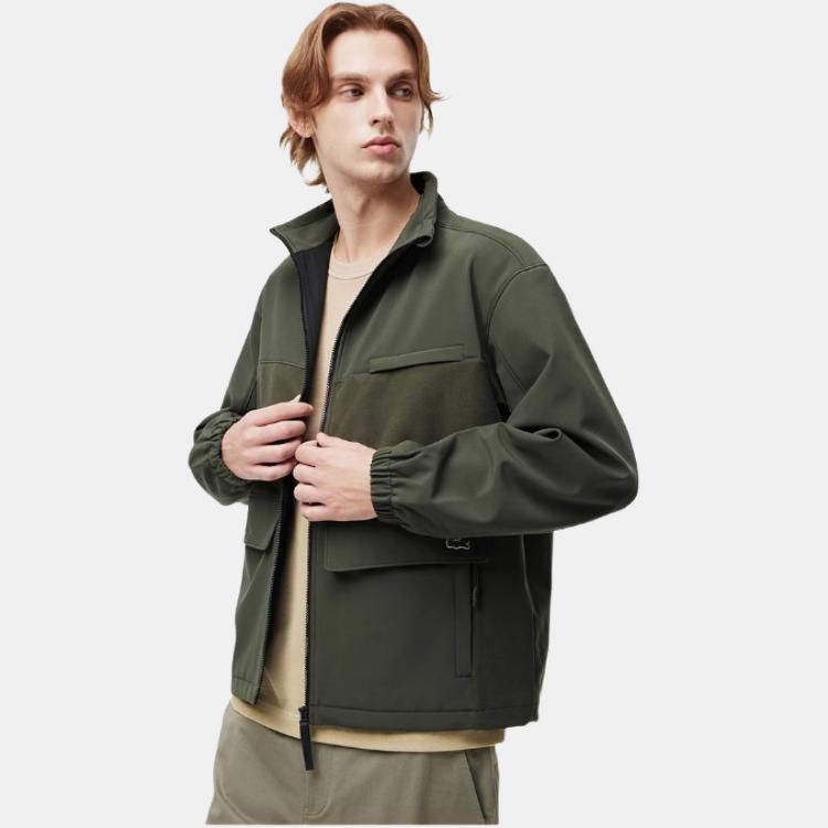 Lacoste Куртки и Пальто Мужские Коричневый Зеленый BH0712-L7A