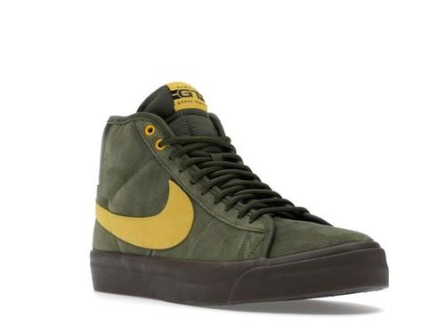 Nike AntiHero x Zoom Blazer QS SB Mid Грубый зеленый - HM5838-300
