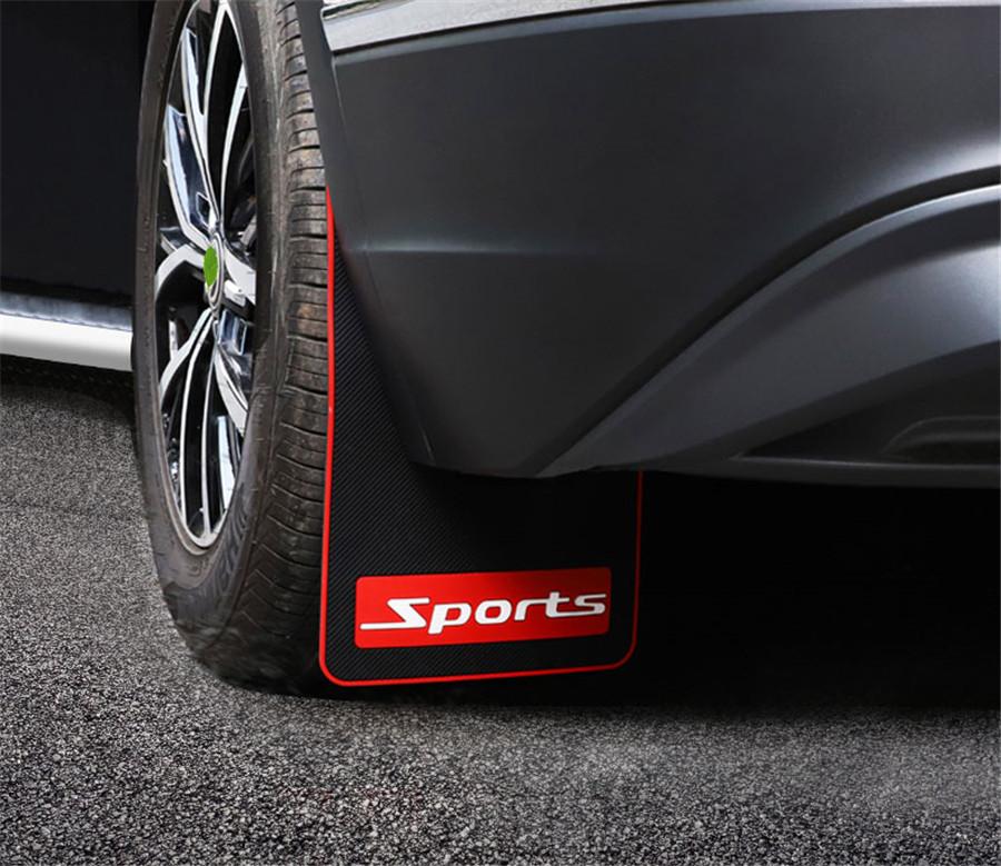 2PCS Car Styling Sport Mud Flap Mudguards Fender Cover For Honda Civic  Accord