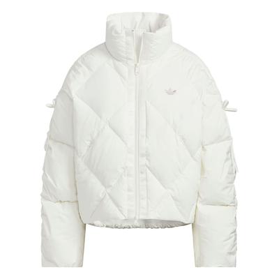 Оригинальный FW25 Bow Com Повседневный Свободный Теплый Пуховик Женская Верхняя Одежда KC2611