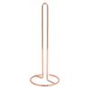 Wrought Iron Tissue Holder Smoother Surfaces Simple 1 Piece Molding Tissue Reserve Paper Holder for Office Kitchen