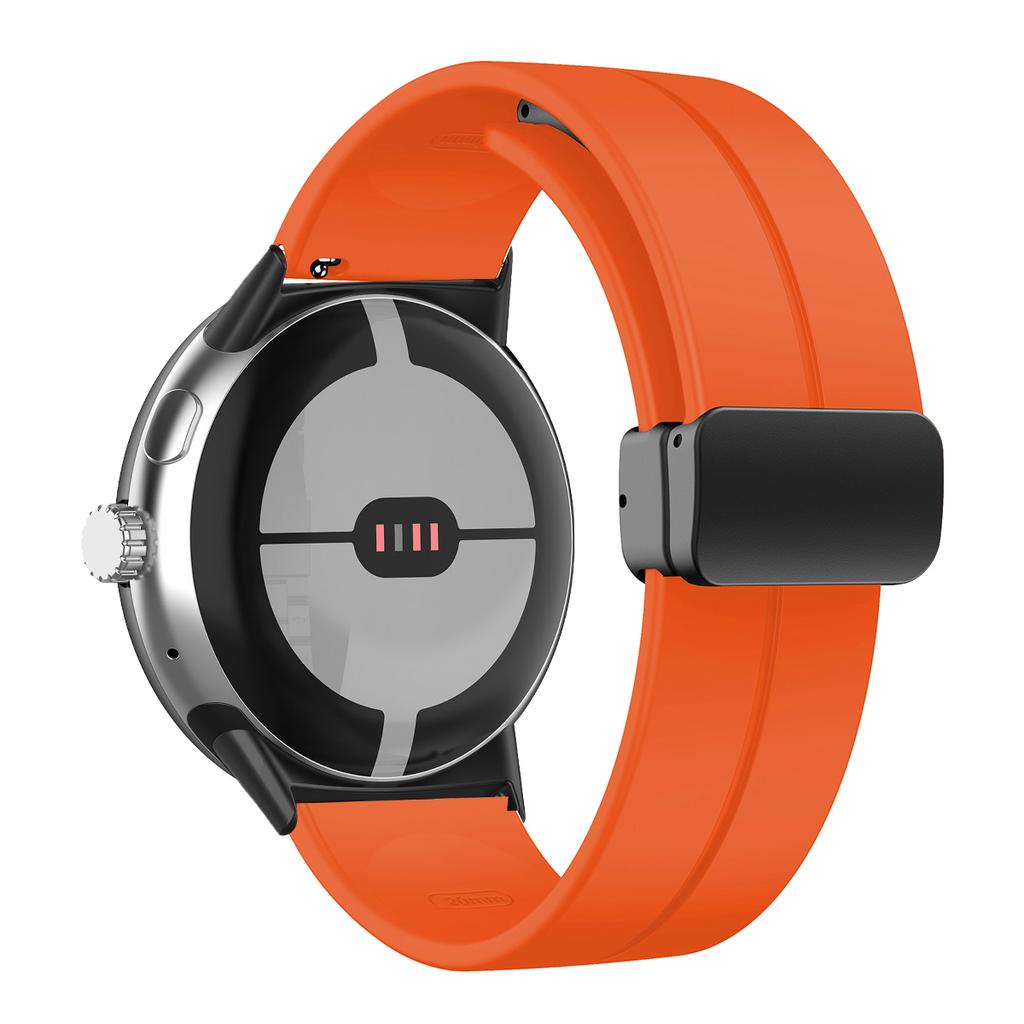 НОВЫЙ силиконовый ремешок для Google Pixel Watch 3 45 мм, ремешок для Google Pixel Watch 1 2 3 41 мм, магнитный браслет-аксессуар
