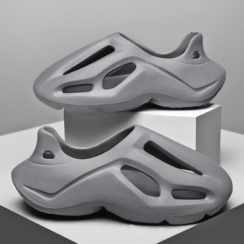 Обувь для пар, летние кокосовые сандалии, мужская пляжная обувь, модные уличные сандалии и тапочки из ЭВА, обувь Baotou