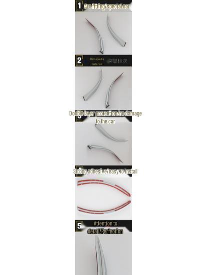 Yibo Rear Corner Decorative Anti-Scratch Strip for 13 Models