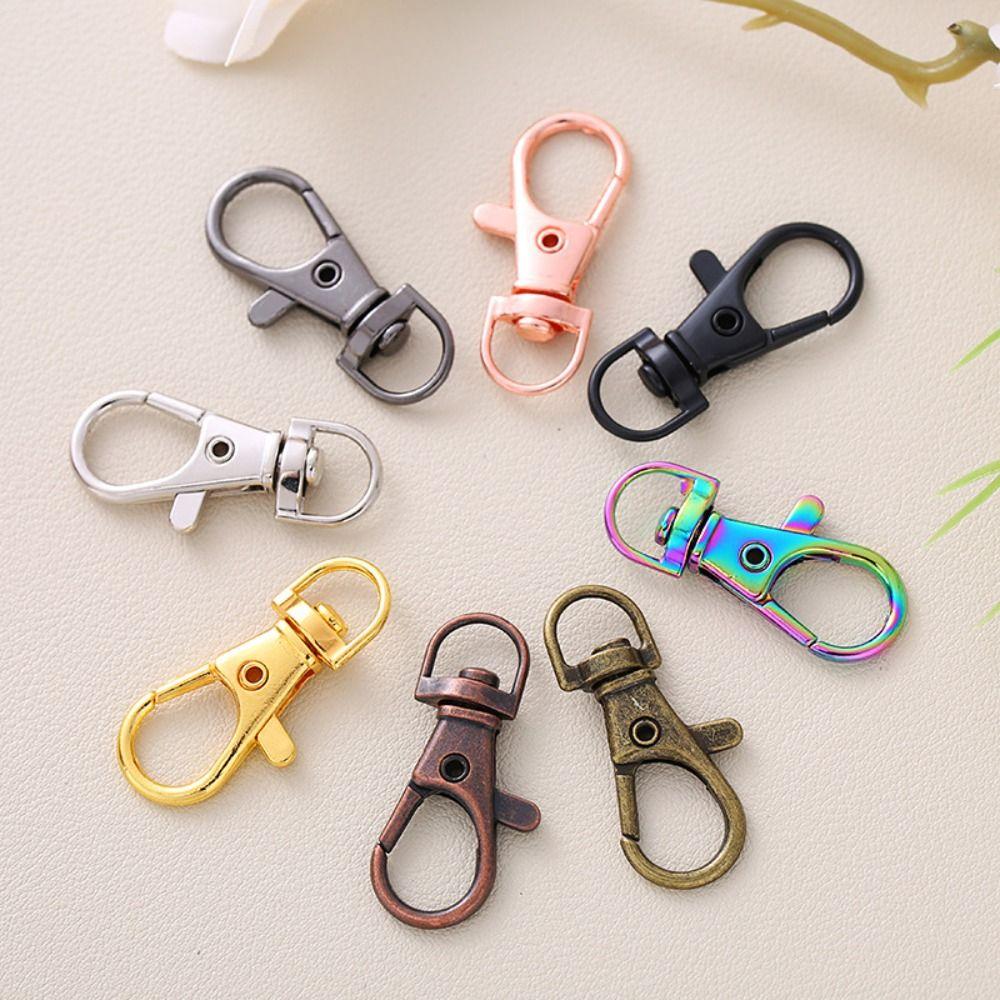 Colorful Split Key Ring Connector Jewelry Making Keychain Handmade Material DIY Jewelry