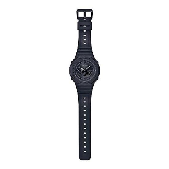Casio unisex-adult wristwatch G-Shock Bluetooth Tough Solar model GA-B2100-1A1 matte black featuring mobile link analog-digital display carbon core