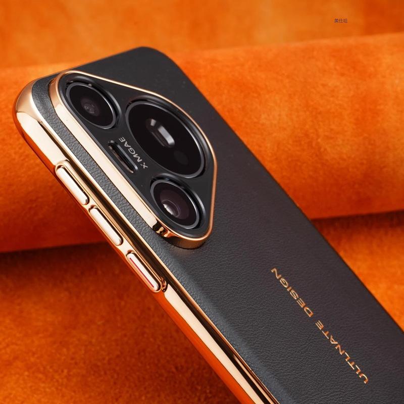 Применимо к чехлу для мобильного телефона Huawei pura70pro second change XT гальваническое покрытие huawei всесторонний p70 кожаный чехол для мужчин и женщин