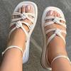 Mujer Flat Heeled Sandals Women Bohemian Platform Sandalias Female Women Sandals Ankle Strap Heeled Sandals For Summer Shoes