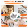 Adjustable Drawstring Anti-Scratch Cat Boots, Waterproof Pet Paw Cover for Bathing & Nail Cutting
