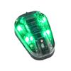 Тактический шлем Glectical Helmet Star 6 Gen III с ИК-сигнальным огнем зеленого цвета для страйкбола (Черно-зеленый)