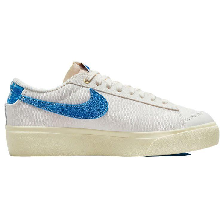 Nike Кроссовки Blazer Low на платформе Sail Game Royal Женские DO2371-133