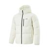 Li Ning Hot Pot Down Jacket Series Letter Zipper Hooded Comfortable Easy To Clean Versatile Casual Cold Resistant Short Winter Down Jacket AYMU259-7