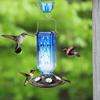 Кормушка для колибри Подвесная кормушка для птиц с муравьиным рвом Уличная кормушка для колибри с 6 кормовыми отверстиями для декора сада и заднего двора