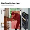 HD Portable Body Camera with 180 Degrees Rotatable Lens, WiFi Connectivity Audio Video Record & LED Light for Outdoor Trip