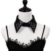 Fake Ruffle Gothic Fashion Choker for Clothes Blouse Apparel Sweaters Party