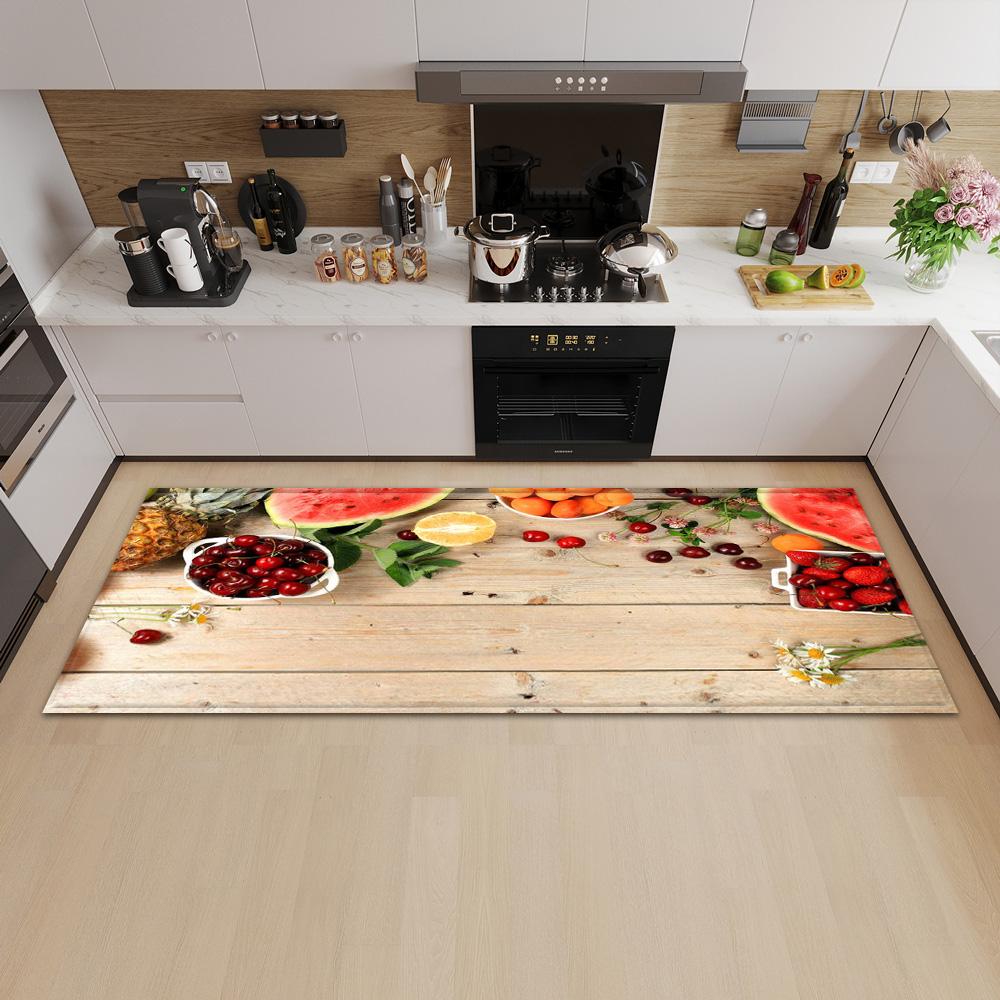 Придверный коврик, ковер для кухни, спальни, нескользящий пол, балкон, коридор, длинный ковер, прикроватный коврик для гостиной