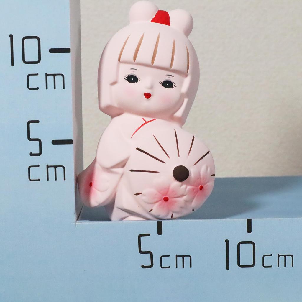 Castle Enterprise Traditional Hanako Doll Made In Japan Japanese Souvenir (Sakura)