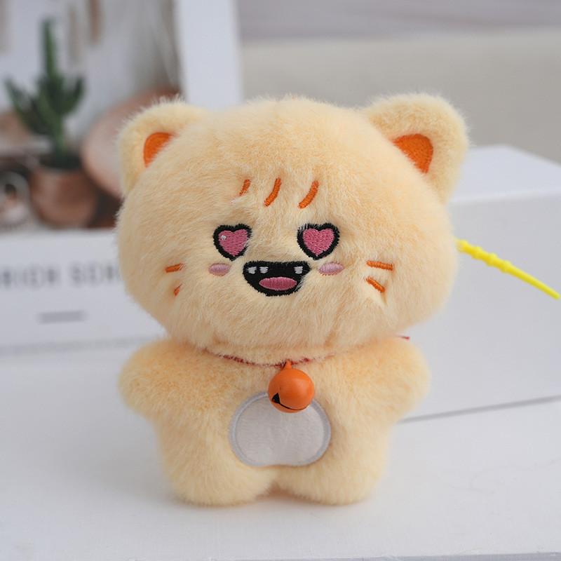 Очаровательная плюшевая игрушка черный кот с причудливыми выражениями мордочки, идеально подходящая для детских дней рождения