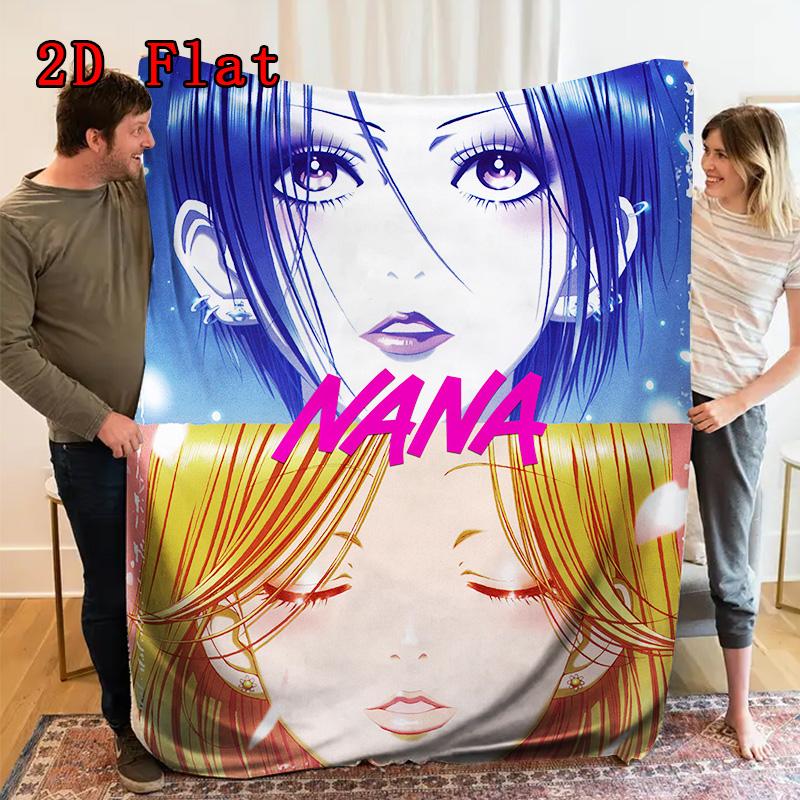 NANA 2D Flat Pattern Flannel Blanket High quality All Seasons Warmth and Comfort Perfect for Christmas Gifts.SMT0917113