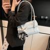 Korean Fashion Underarm Bag Girl 2025 New Trendy Ins Niche Handbag Large Capacity Shoulder Bag