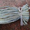 Dual Line Wave Lace Ribbon Gold Silver Color Dress Costume Accessory  Wedding Party