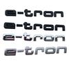 Auto Trunk Emblem Stickers for a2 E-tron GT S Logo A7 S5 Q3 S3 Q4 Q7 A3 A5 Q5 Q6 A6 A8 Q1 Q2 S7 A4L A6L Car Rear Badge Decals