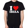 Футболка I Love Ibiza Мужская Женская Унисекс Топ