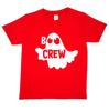Хэллоуинская футболка Костюм Boo Crew Призрак Страшная Жуткая Забавная Детская Футболка