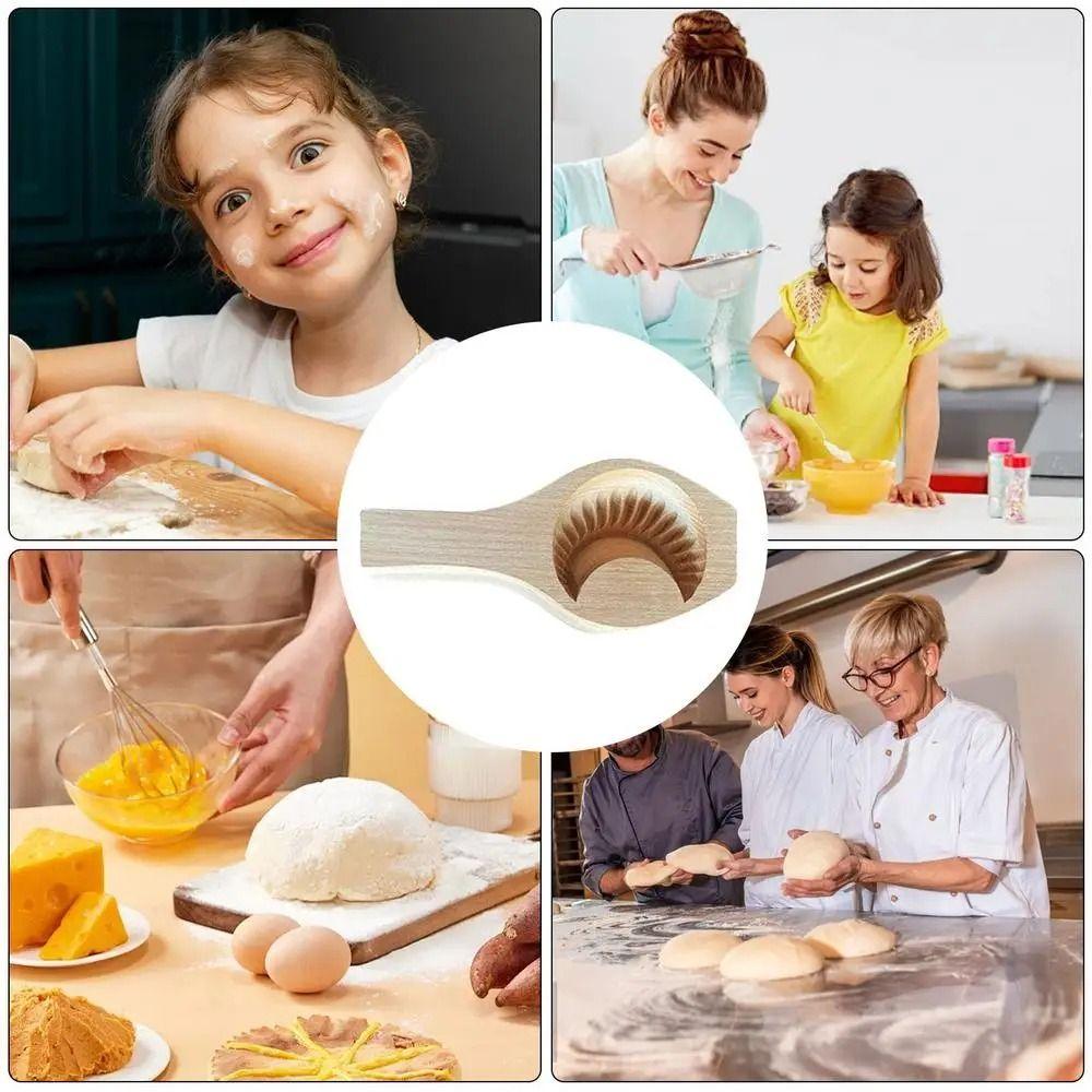 Антипригарный штамп для выпечки формы для тиснения ремесло деревянные прессы баоцзы десерты