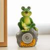Садовая лягушка Наружное/Внутреннее Зимнее Декоративное для Заднего Двора Газона Подарок