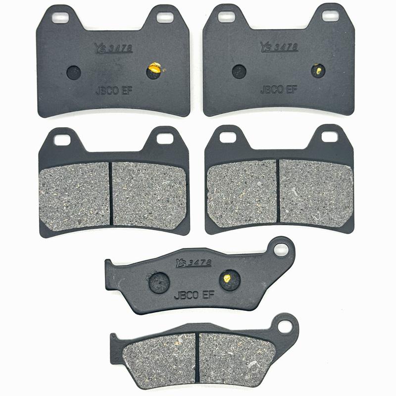 Motorcycle Front Rear Brake Pads For HUSQVARNA Norden 901 2022-2024 Norden 901 Expedition 2023-2024 Norden901