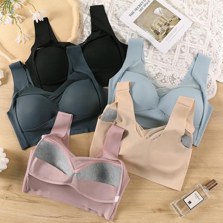Женские спортивные бюстгальтеры, кружевные бюстгальтеры больших размеров, бесшовный бюстгальтер с открытой спиной, бюстгальтер-жилет, противоударный бюстгальтер для тренировок в тренажерном зале и фитнесе, укороченный топ для занятий йогой
