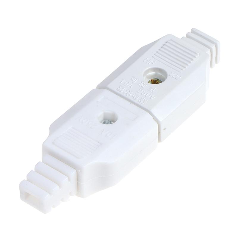 Us 2 плоских контакта переменного тока, штепсельная вилка, розетка, адаптер, провод