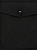 NOIRER 3D Pleated Half Pants (Black)