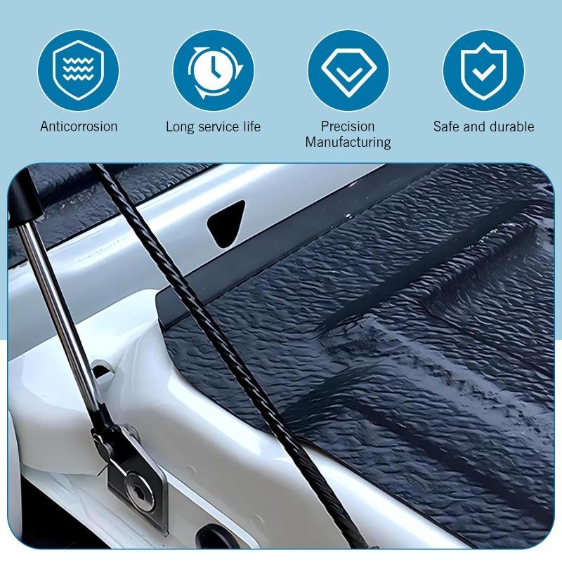 1 Pair Rear Tailgate Cables Lift Gate Support Straps For Toyota Tacoma 1995 1996 1997 1998 1999 2000 2001 2002 2003 65770-04030