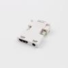 HDMI Female To VGA Male Converter with Audio Adapter Support 1080P Signal Output