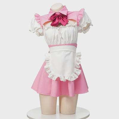 Костюм для косплея горничной Сакуры: Платье из лакированной кожи в стиле аниме Loli Fandom C1028