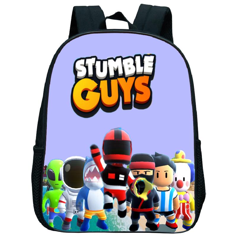 Детский рюкзак Stumble Guys, рюкзак для детского сада, рюкзак для малышей, школьный рюкзак для учеников, наплечная сумка, детские сумки