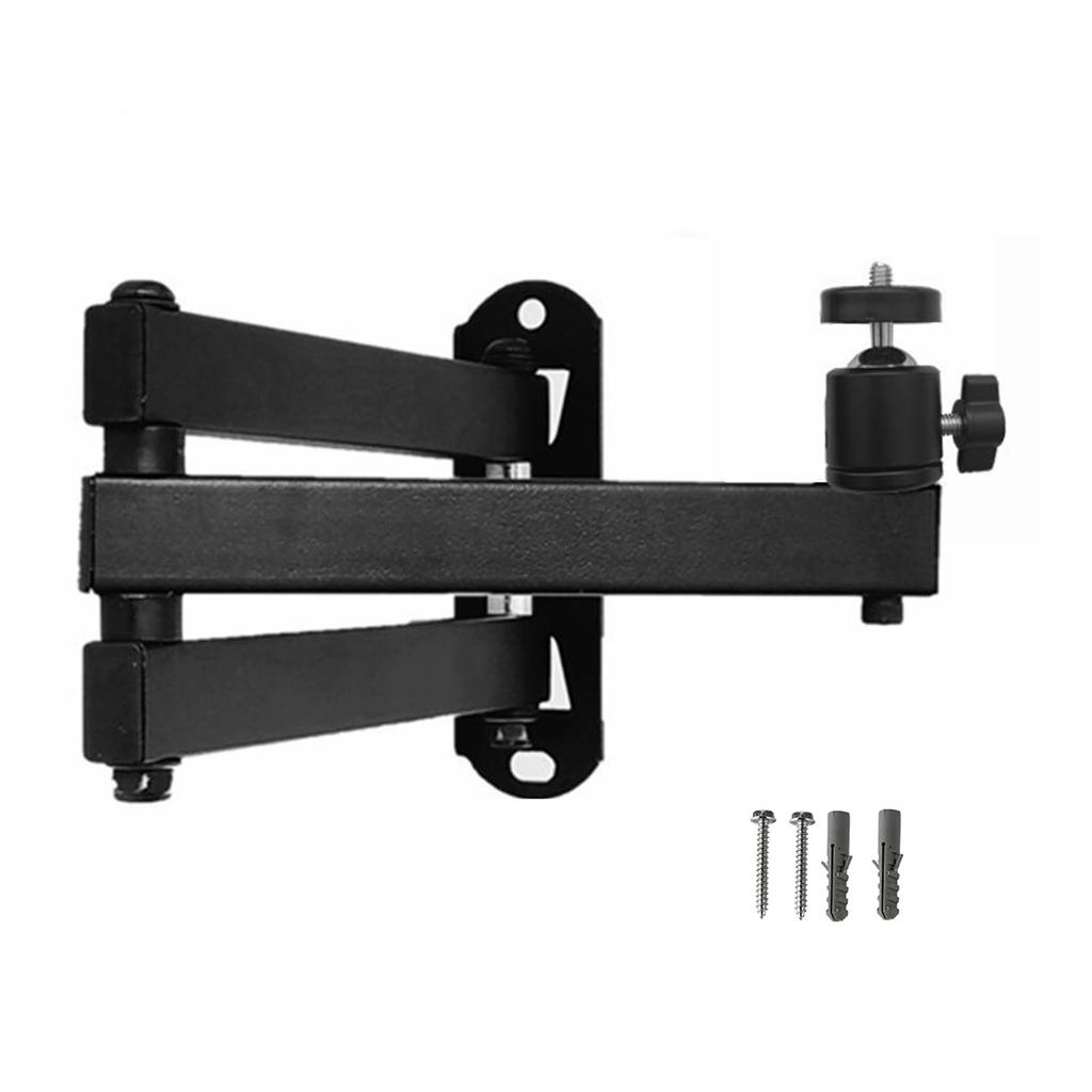 Adjustable Ceiling and Wall Projector Bracket Holder with Integrated Ball Joint for Easy Angle Setting