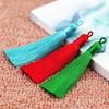 DIY Dessert High Quality for Earrings DIY 25 Colors Crafts Bohemia Long Silk Tassel Bookmark New Hot Handmade Jewelry Accessories 1PC/1Pair 8cm Chic
