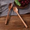 1PC Wooden Spoon Tableware Kitchen Cooking Utensil Tools Soup Teaspoon Catering Cooking Utensil Tool Coffee Soup Teaspoon
