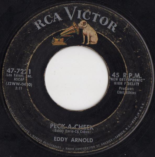 7-дюймовая пластинка EDDY ARNOLD PeckACheek Before You Know It 477221 RCA Victor 1958 США Кантри/Фолк Б/у