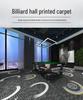 Billiard Hall Nylon Carpet: Waterproof, Fireproof, Full Coverage for Commercial Use