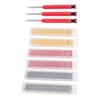 39Pcs Carpenter Pencil Marking Tool Set Kit with 3 Colours Refills for Woodworking