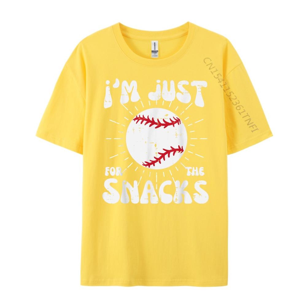 Im Just Here For The Snacks Fan Girls Designer Clothes Unisex Graphic T Shirts T Shirt For Unisex Chinese Style